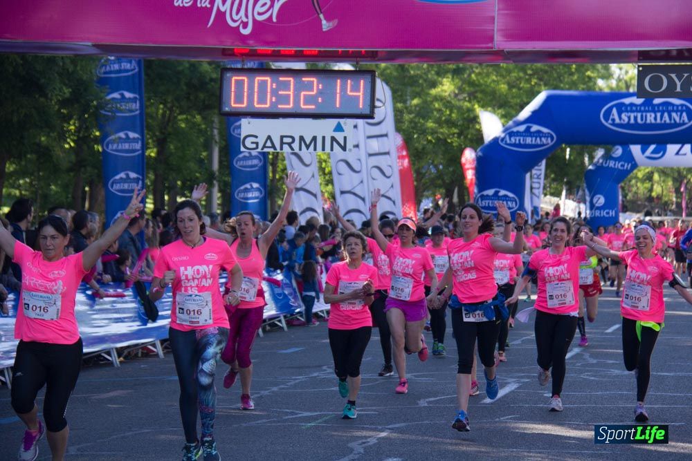 Carrera de la Mujer Madrid: arco derecho, del minuto 21 al 43