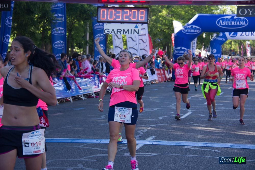 Carrera de la Mujer Madrid: arco derecho, del minuto 21 al 43