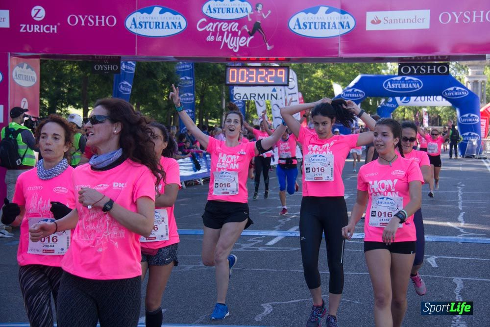 Carrera de la Mujer Madrid: arco derecho, del minuto 21 al 43