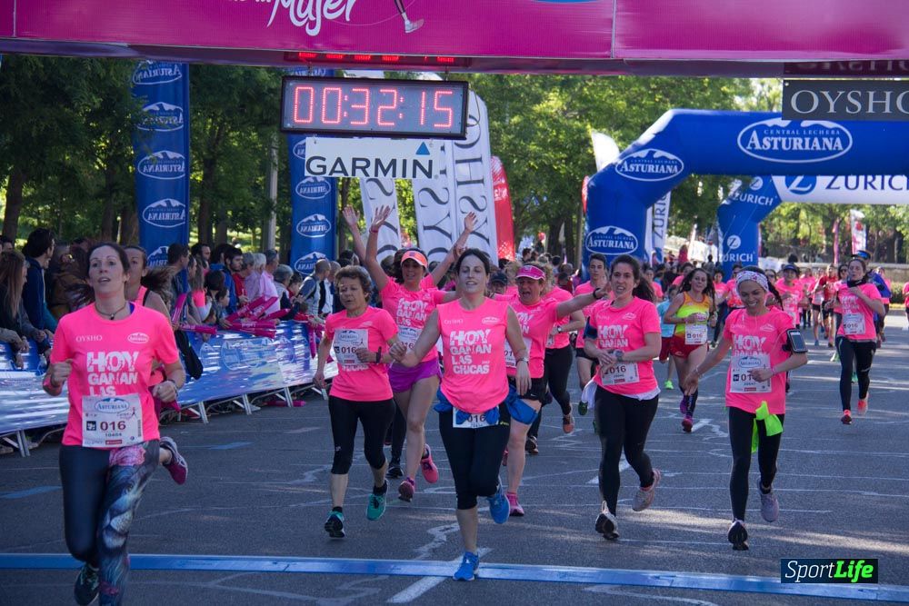 Carrera de la Mujer Madrid: arco derecho, del minuto 21 al 43