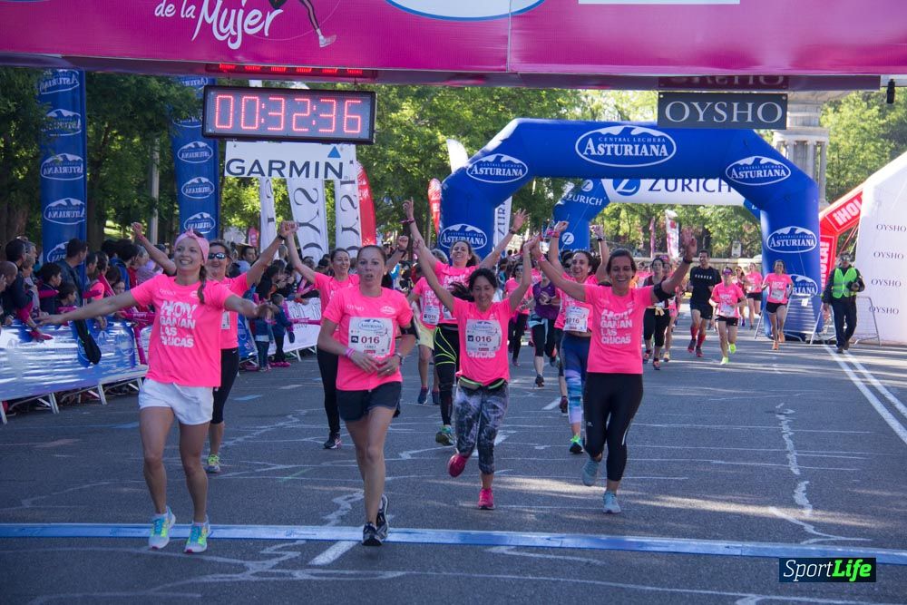 Carrera de la Mujer Madrid: arco derecho, del minuto 21 al 43