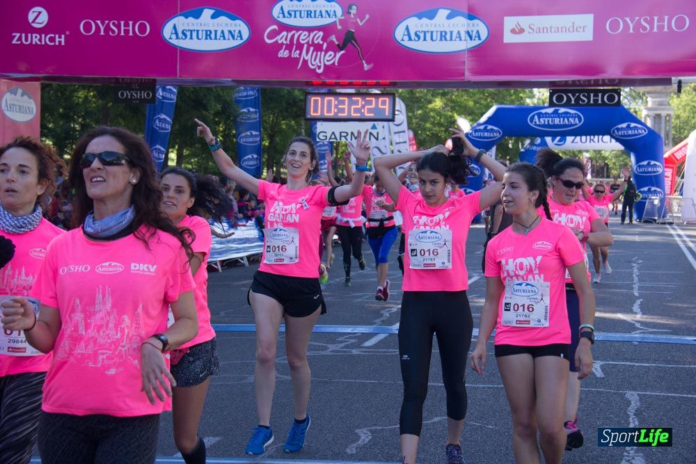 Carrera de la Mujer Madrid: arco derecho, del minuto 21 al 43
