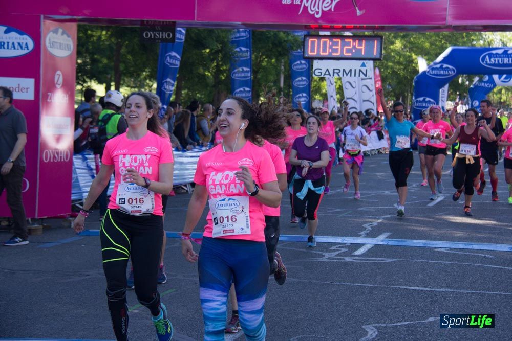 Carrera de la Mujer Madrid: arco derecho, del minuto 21 al 43