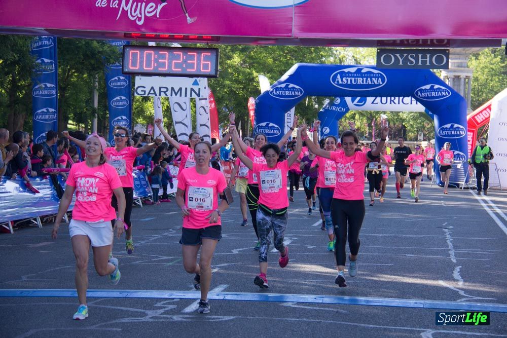 Carrera de la Mujer Madrid: arco derecho, del minuto 21 al 43