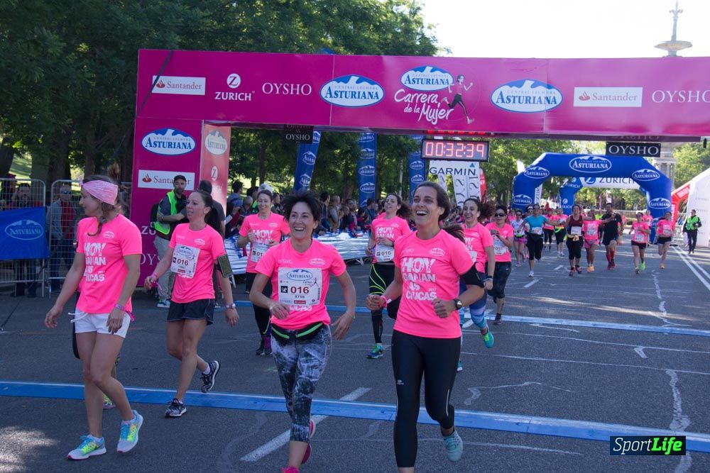 Carrera de la Mujer Madrid: arco derecho, del minuto 21 al 43
