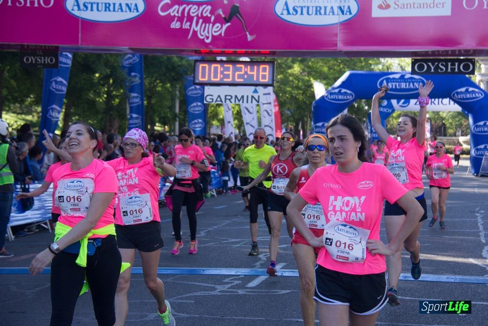 Carrera de la Mujer Madrid: arco derecho, del minuto 21 al 43
