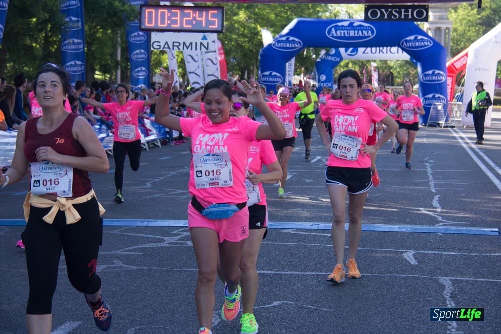 Carrera de la Mujer Madrid: arco derecho, del minuto 21 al 43