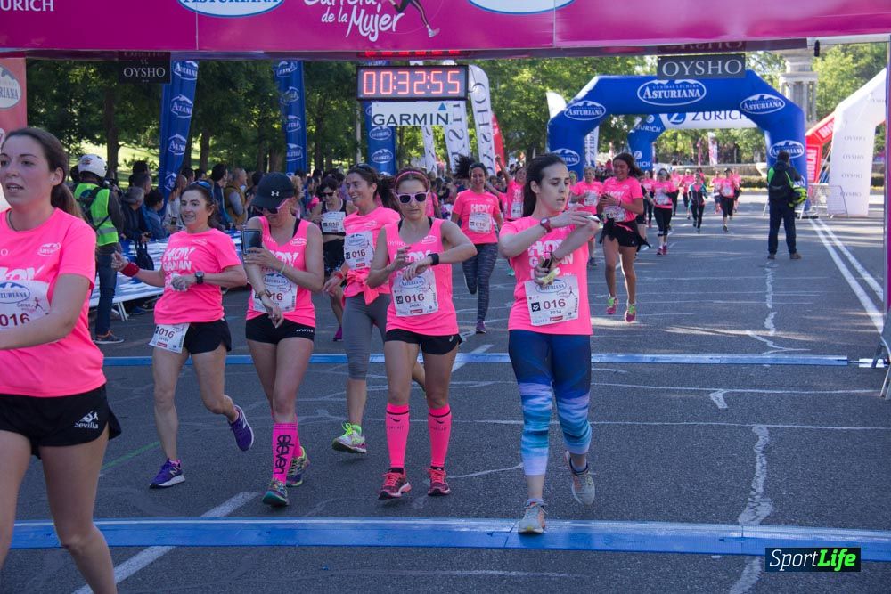 Carrera de la Mujer Madrid: arco derecho, del minuto 21 al 43