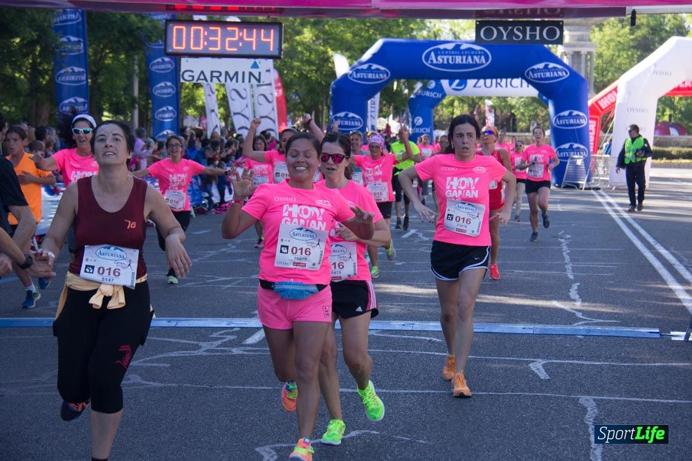 Carrera de la Mujer Madrid: arco derecho, del minuto 21 al 43