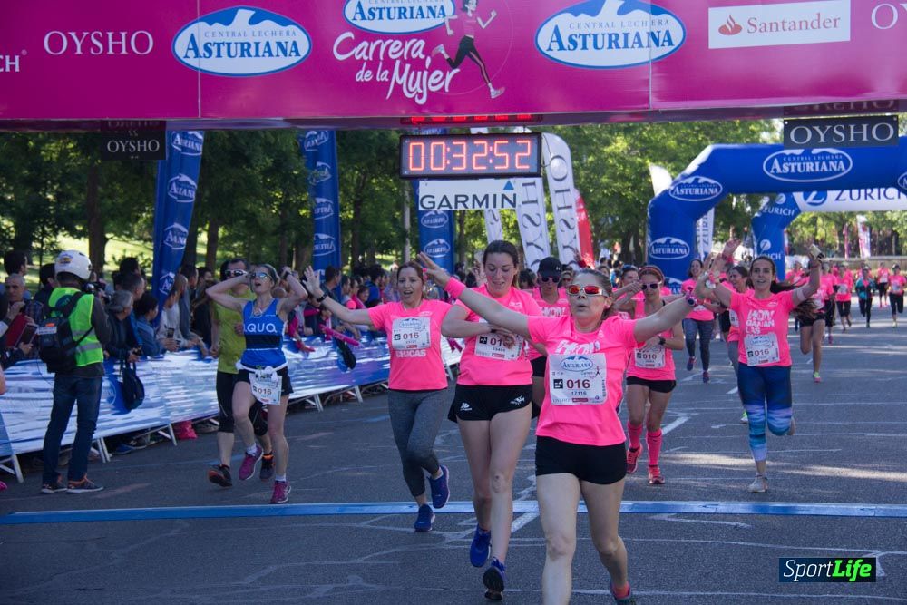 Carrera de la Mujer Madrid: arco derecho, del minuto 21 al 43