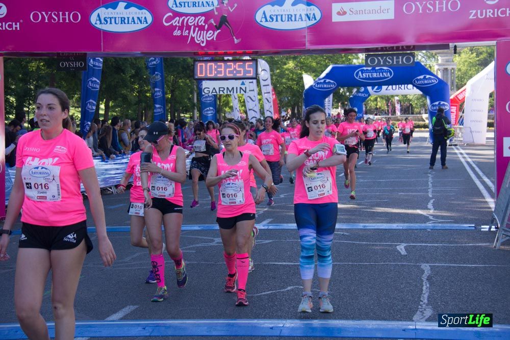 Carrera de la Mujer Madrid: arco derecho, del minuto 21 al 43