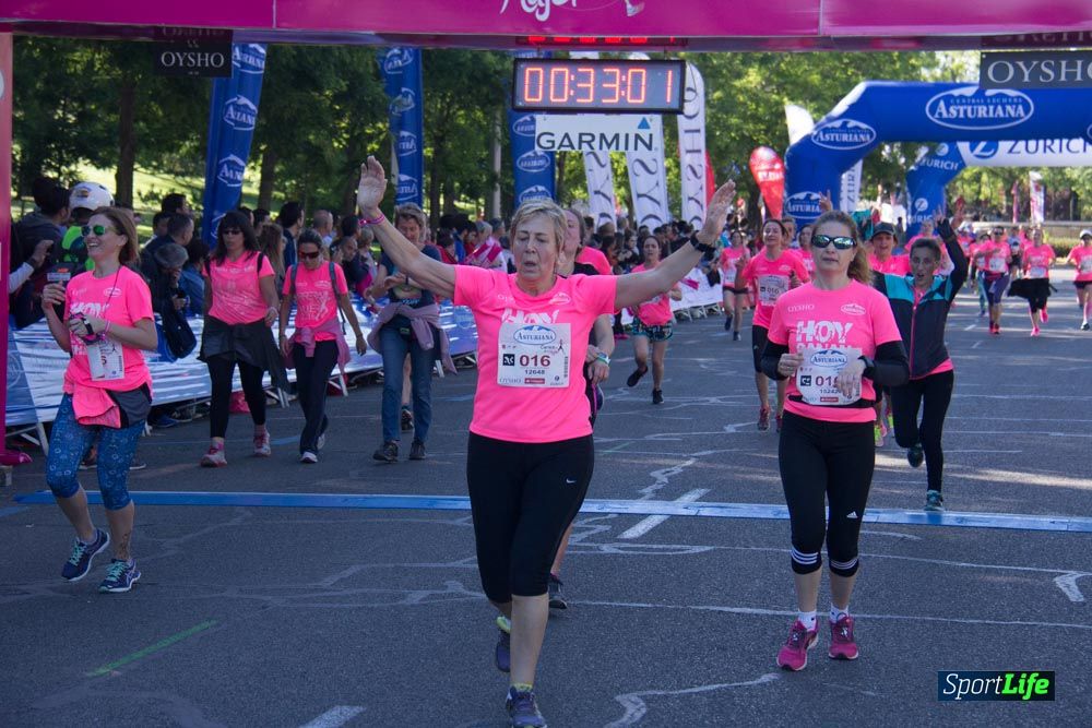 Carrera de la Mujer Madrid: arco derecho, del minuto 21 al 43