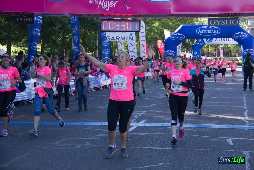 Carrera de la Mujer Madrid: arco derecho, del minuto 21 al 43