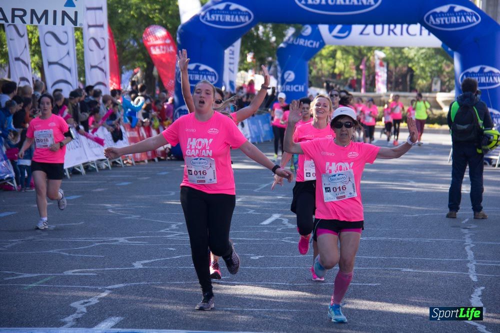Carrera de la Mujer Madrid: arco derecho, del minuto 21 al 43