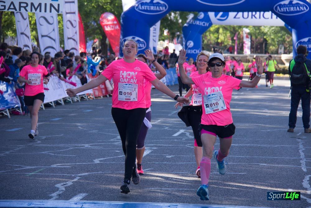 Carrera de la Mujer Madrid: arco derecho, del minuto 21 al 43