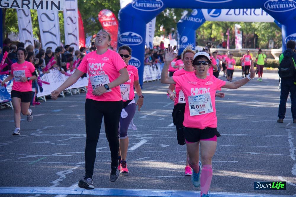 Carrera de la Mujer Madrid: arco derecho, del minuto 21 al 43