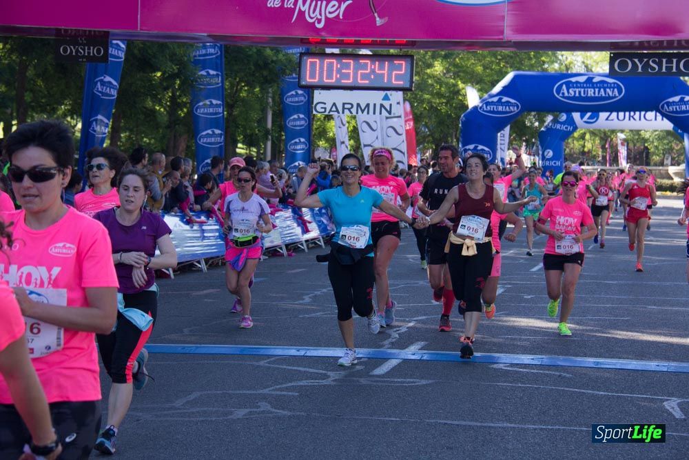 Carrera de la Mujer Madrid: arco derecho, del minuto 21 al 43