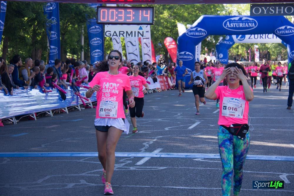 Carrera de la Mujer Madrid: arco derecho, del minuto 21 al 43