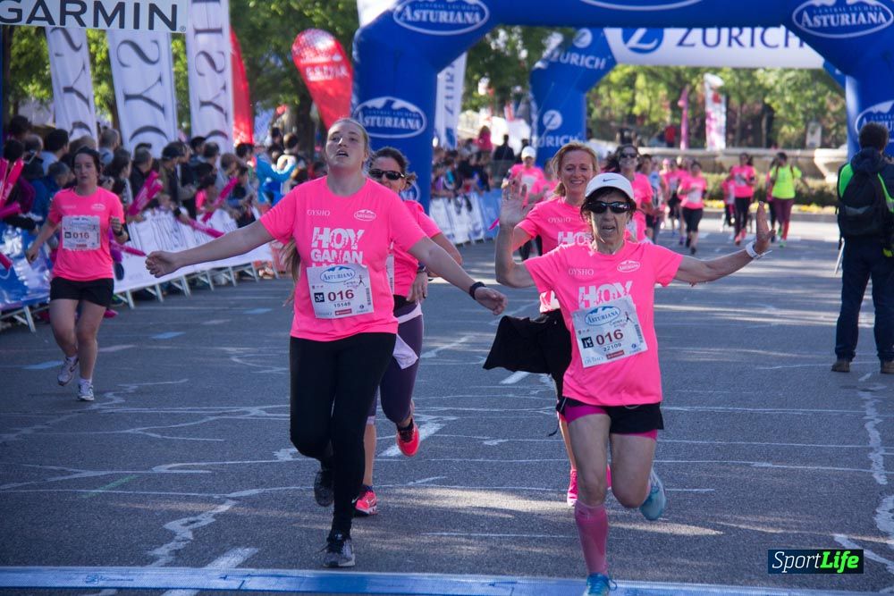 Carrera de la Mujer Madrid: arco derecho, del minuto 21 al 43