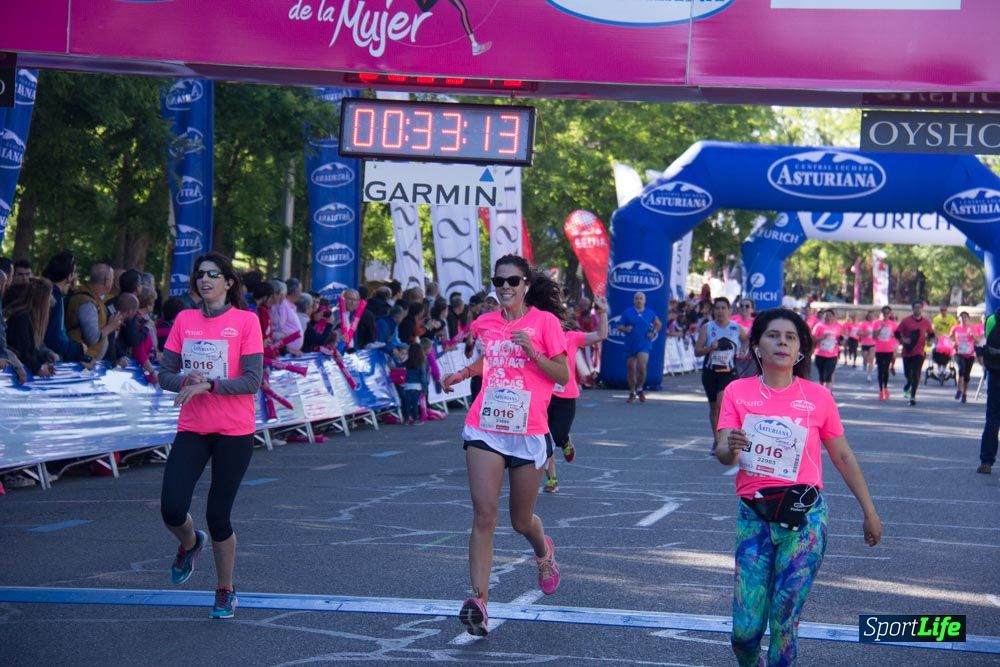 Carrera de la Mujer Madrid: arco derecho, del minuto 21 al 43