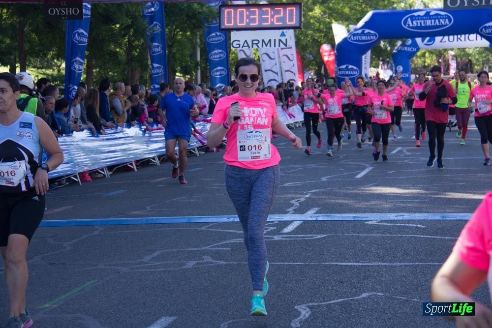 Carrera de la Mujer Madrid: arco derecho, del minuto 21 al 43