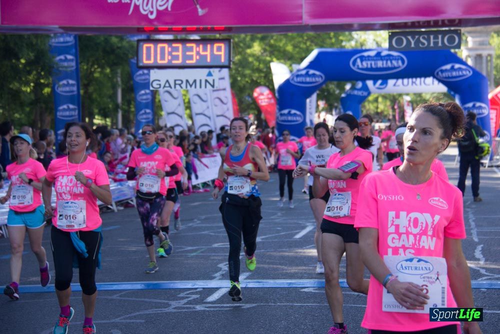 Carrera de la Mujer Madrid: arco derecho, del minuto 21 al 43