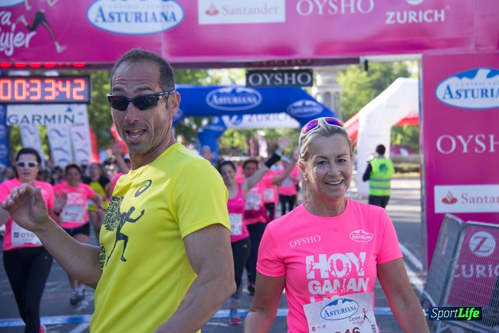 Carrera de la Mujer Madrid: arco derecho, del minuto 21 al 43