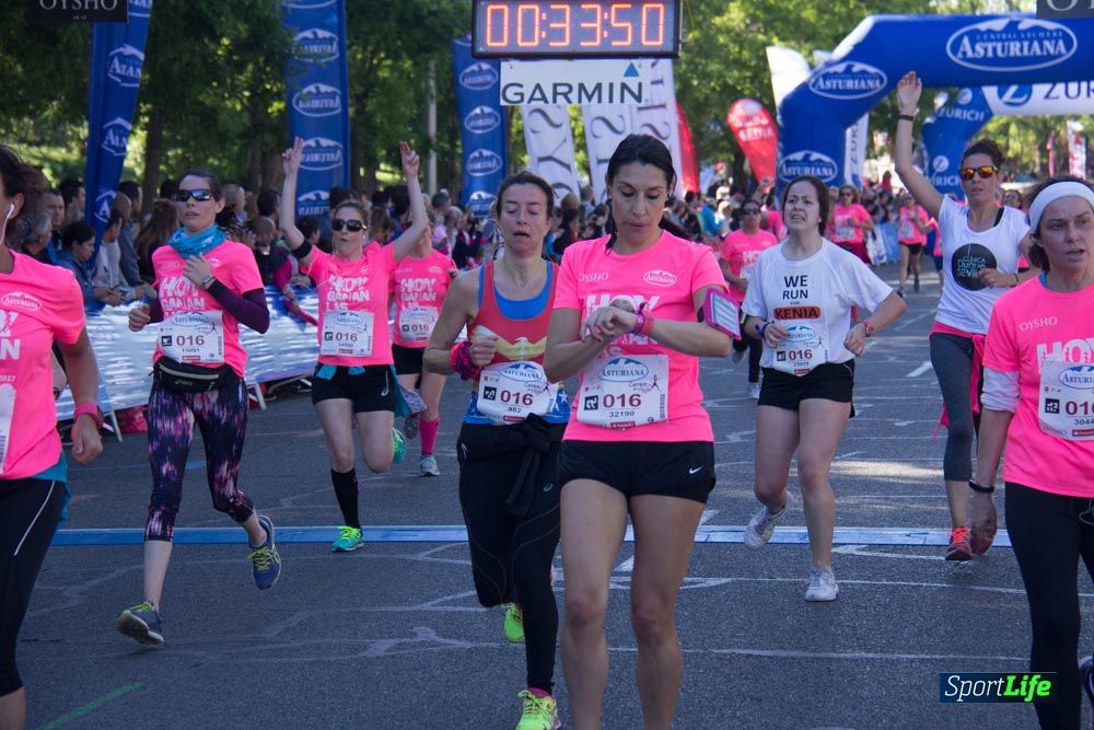 Carrera de la Mujer Madrid: arco derecho, del minuto 21 al 43