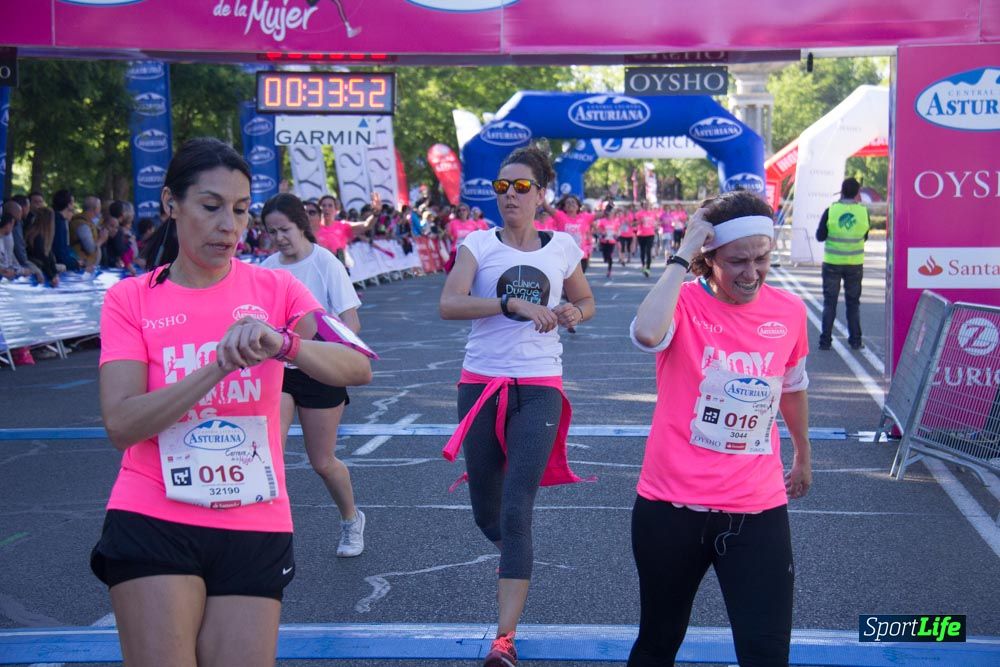 Carrera de la Mujer Madrid: arco derecho, del minuto 21 al 43
