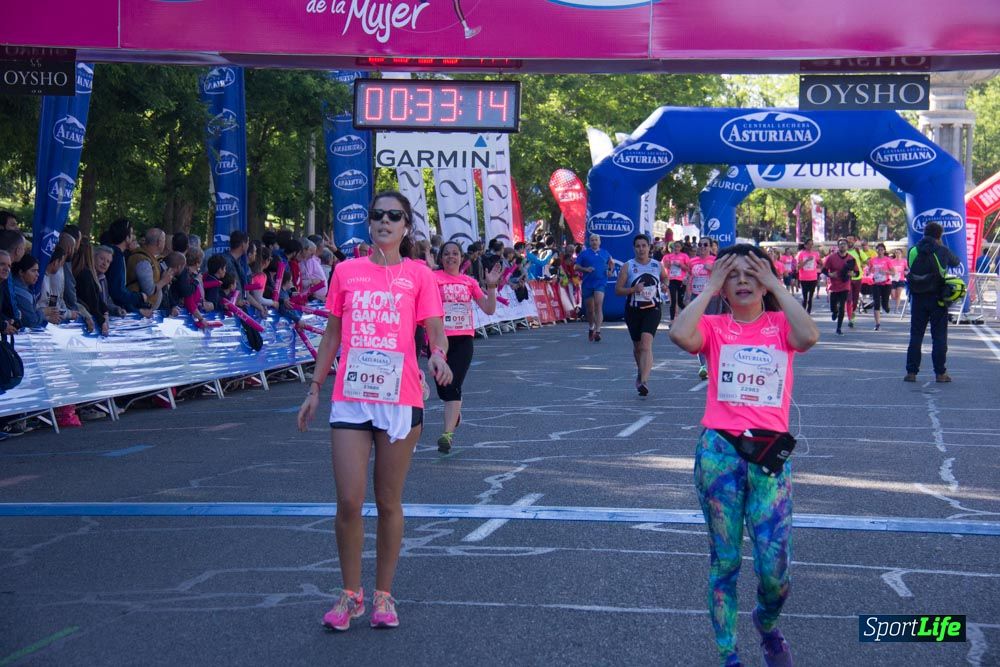 Carrera de la Mujer Madrid: arco derecho, del minuto 21 al 43