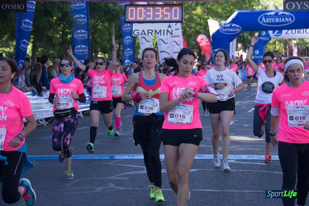 Carrera de la Mujer Madrid: arco derecho, del minuto 21 al 43