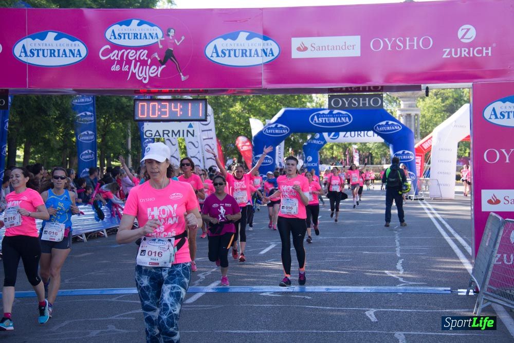 Carrera de la Mujer Madrid: arco derecho, del minuto 21 al 43