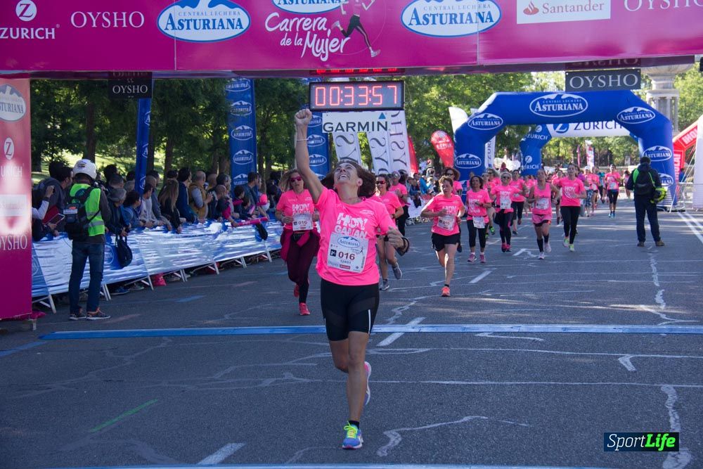 Carrera de la Mujer Madrid: arco derecho, del minuto 21 al 43