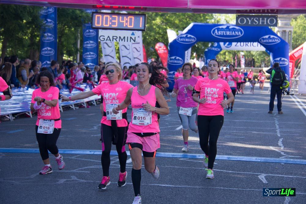 Carrera de la Mujer Madrid: arco derecho, del minuto 21 al 43