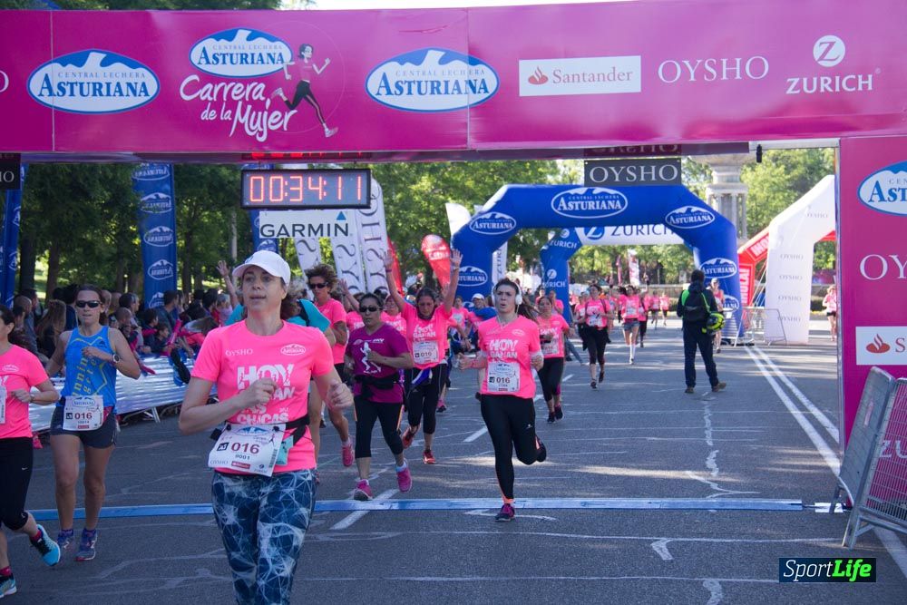 Carrera de la Mujer Madrid: arco derecho, del minuto 21 al 43