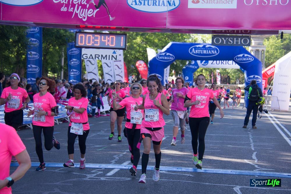 Carrera de la Mujer Madrid: arco derecho, del minuto 21 al 43