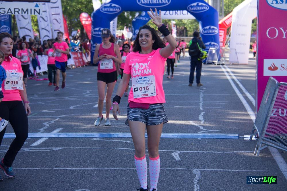 Carrera de la Mujer Madrid: arco derecho, del minuto 21 al 43