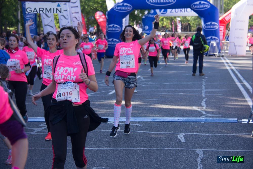 Carrera de la Mujer Madrid: arco derecho, del minuto 21 al 43