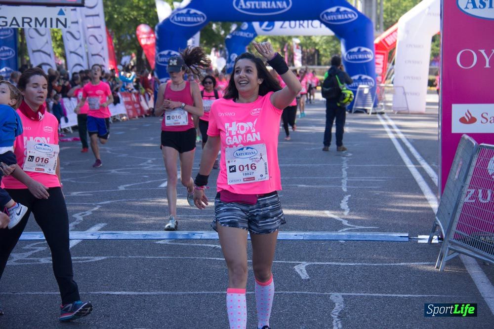 Carrera de la Mujer Madrid: arco derecho, del minuto 21 al 43