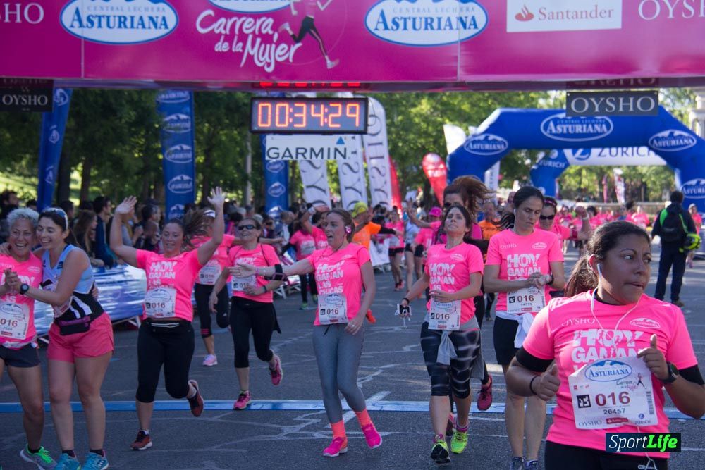 Carrera de la Mujer Madrid: arco derecho, del minuto 21 al 43