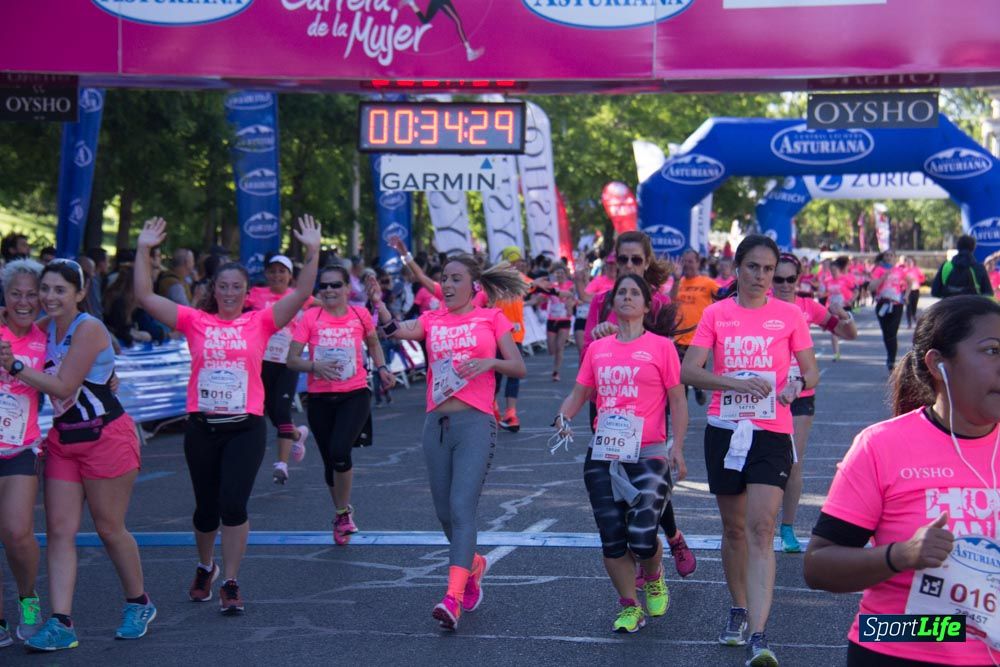 Carrera de la Mujer Madrid: arco derecho, del minuto 21 al 43