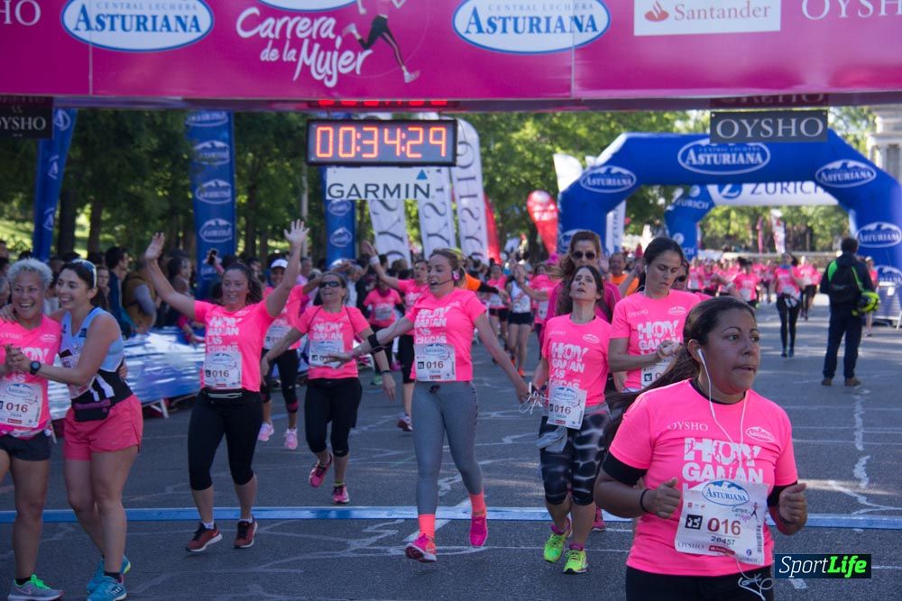 Carrera de la Mujer Madrid: arco derecho, del minuto 21 al 43