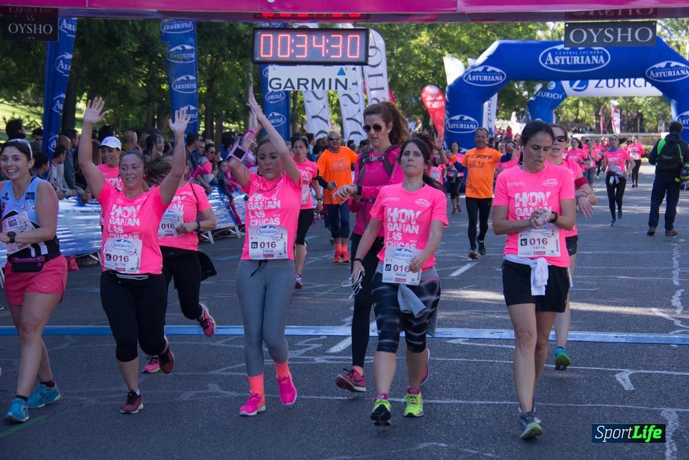 Carrera de la Mujer Madrid: arco derecho, del minuto 21 al 43