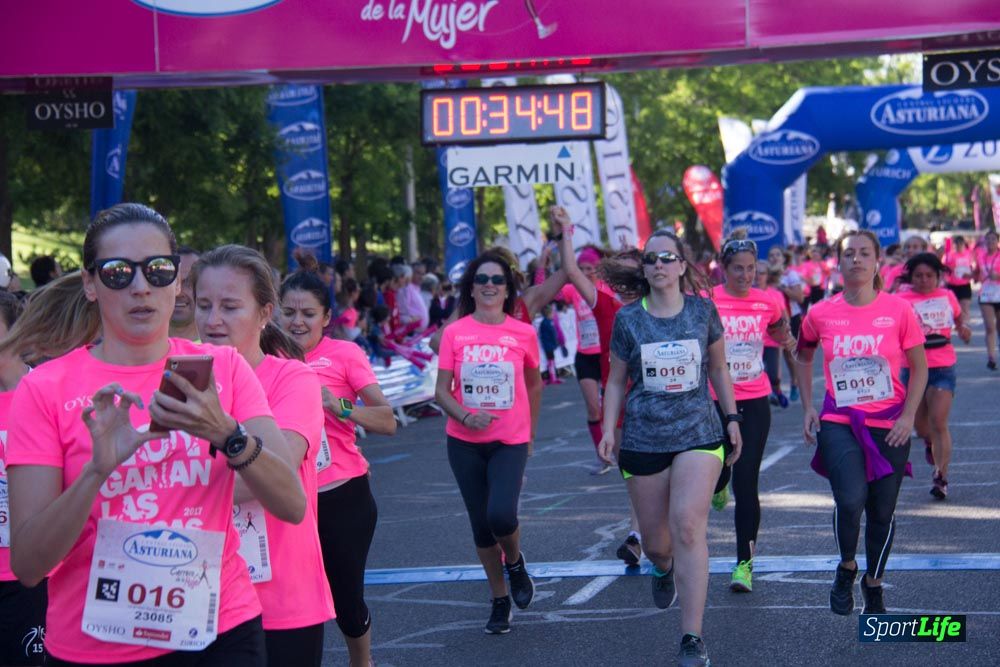 Carrera de la Mujer Madrid: arco derecho, del minuto 21 al 43