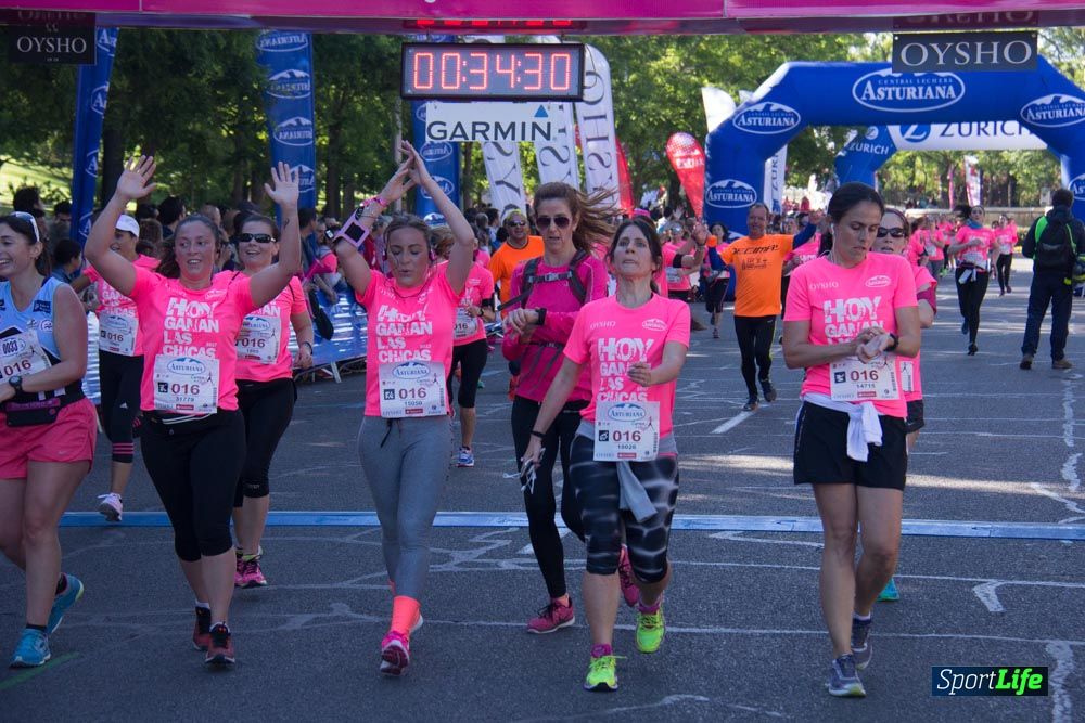 Carrera de la Mujer Madrid: arco derecho, del minuto 21 al 43