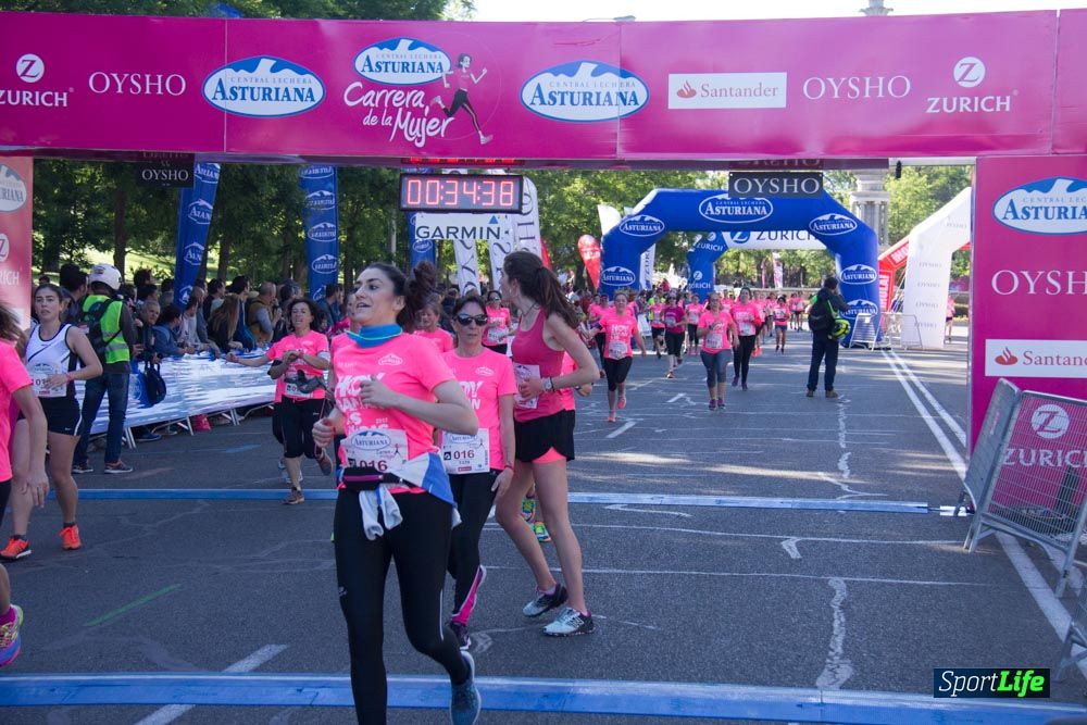 Carrera de la Mujer Madrid: arco derecho, del minuto 21 al 43