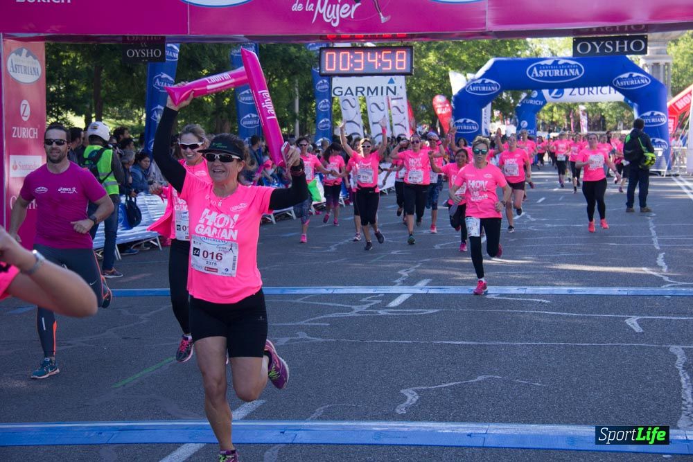 Carrera de la Mujer Madrid: arco derecho, del minuto 21 al 43