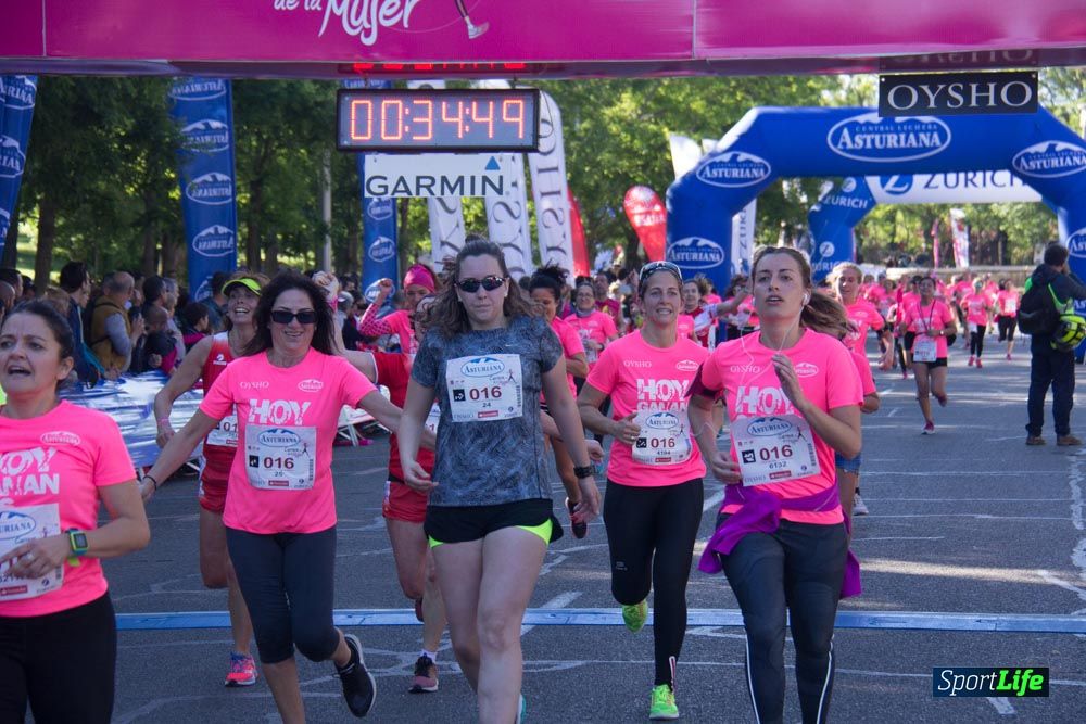 Carrera de la Mujer Madrid: arco derecho, del minuto 21 al 43