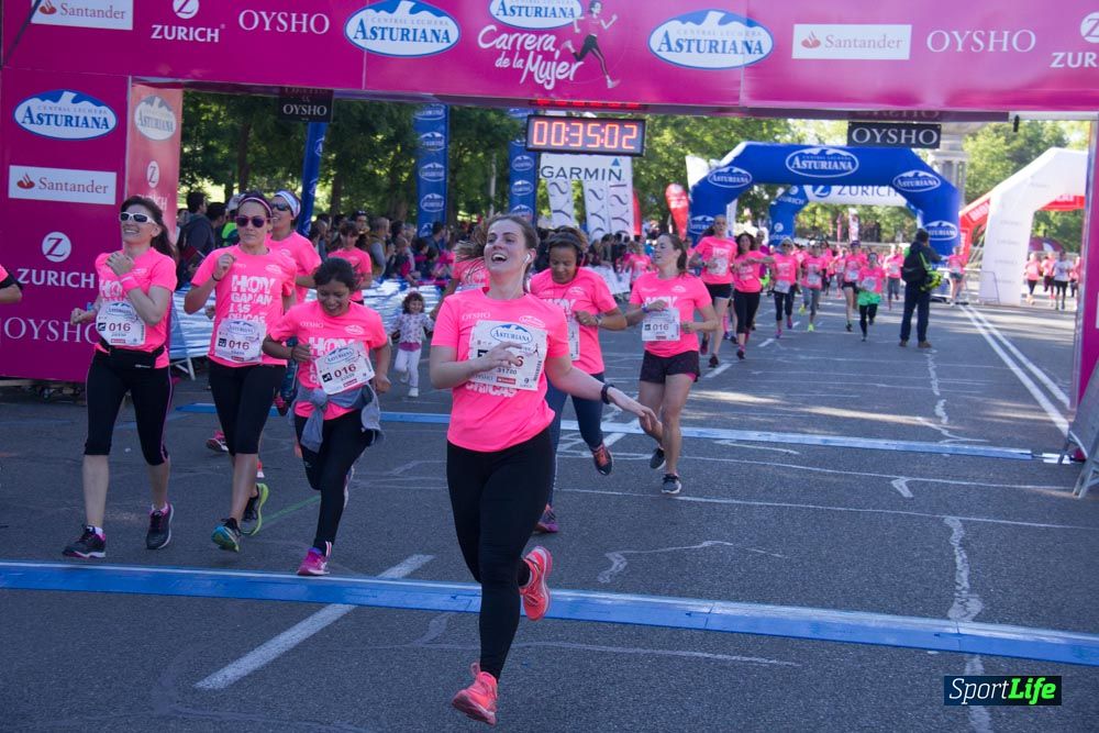 Carrera de la Mujer Madrid: arco derecho, del minuto 21 al 43