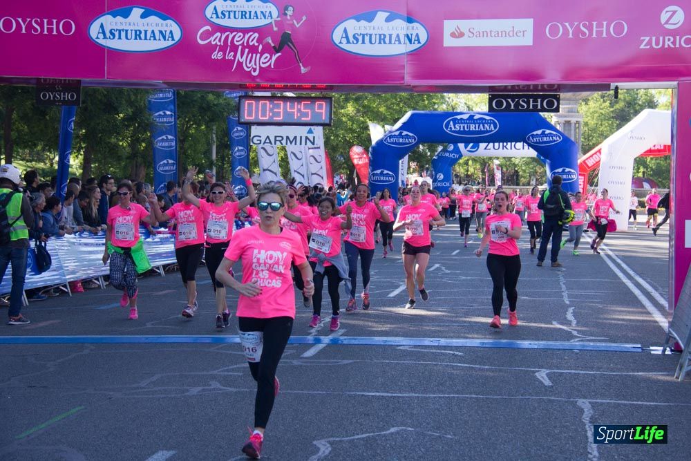 Carrera de la Mujer Madrid: arco derecho, del minuto 21 al 43